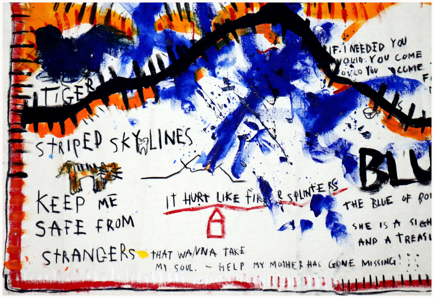 Tiger Striped Skylines: If I Needed You