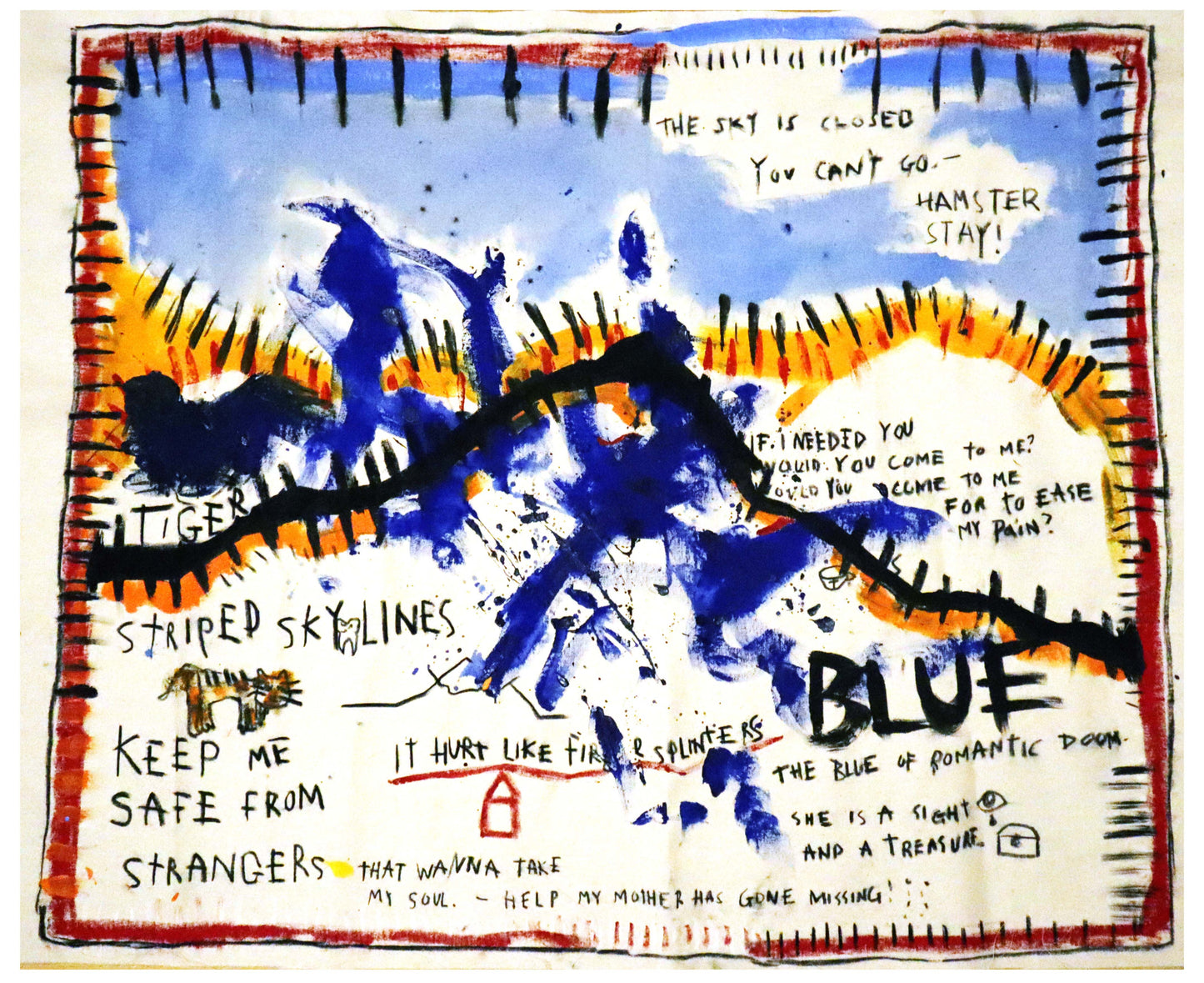 Tiger Striped Skylines: If I Needed You
