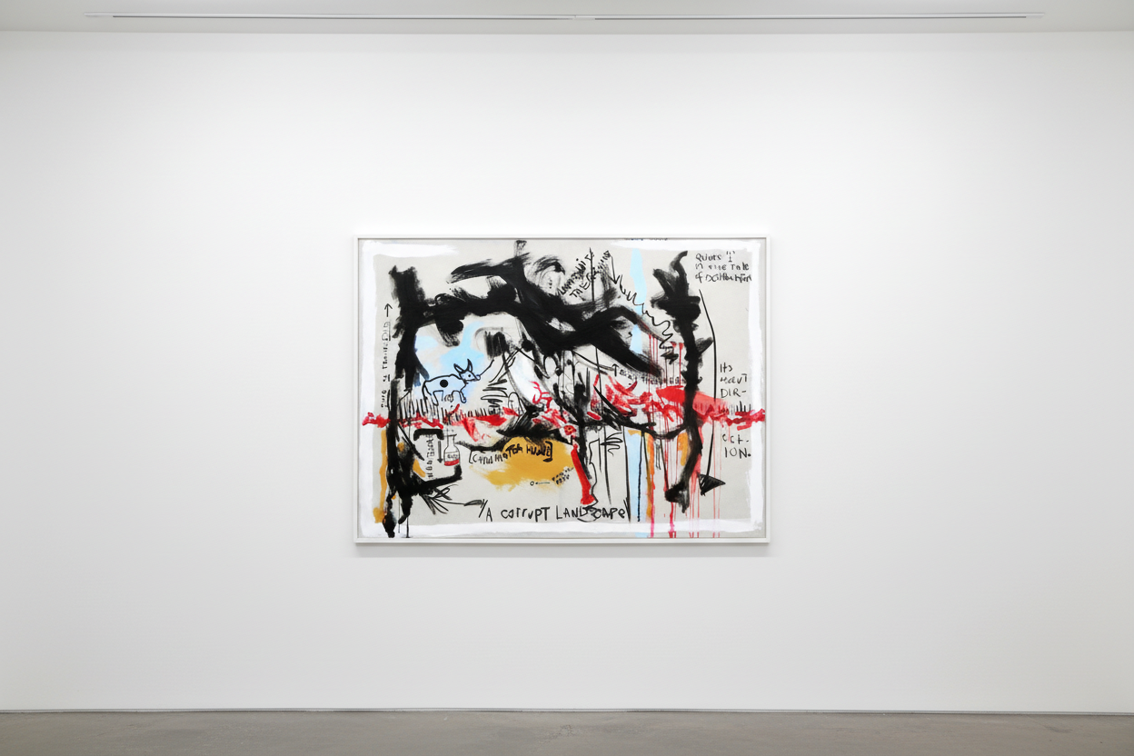 A Corrupt Landscape — Gallery Display
