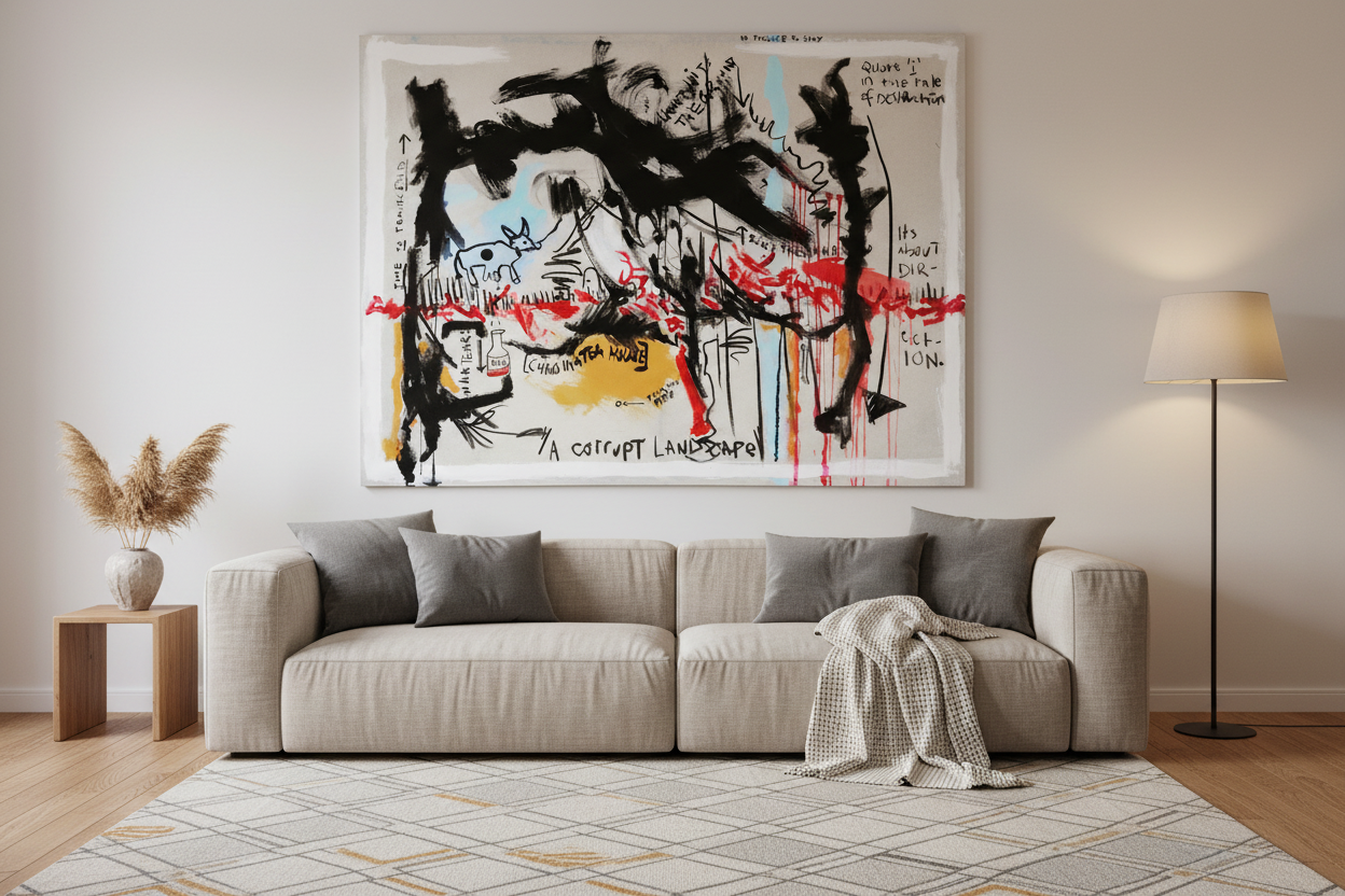 A Corrupt Landscape — Living Room Setting