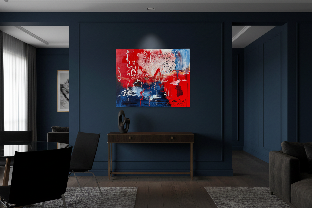 Dark Wall Mockup